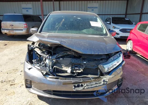2022 Honda Odyssey Ex-L from USA, damaged, VIN 5FNRL6H7XNB051176